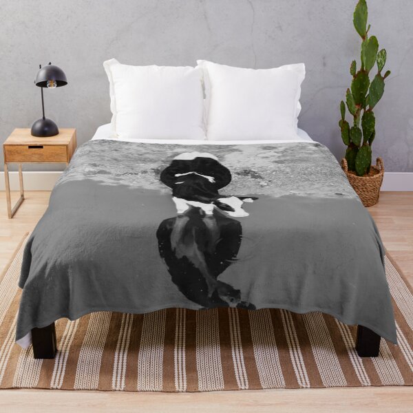 Item preview, Cow in water on a mountain designed and sold by ParkesPhotography.