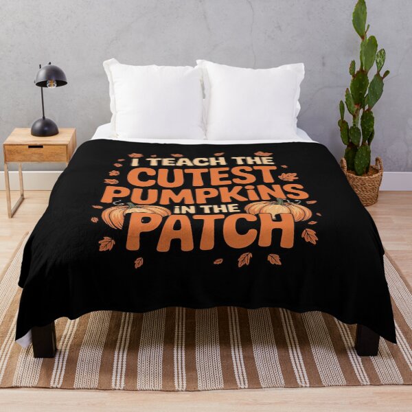 Item preview, Halloween Teacher Women Teach Letter Print Fall designed and sold by HuValverdeArt.