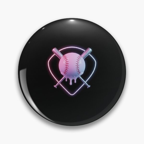 Item preview, Pink Drip Baseball  designed and sold by MOHITSALVI.