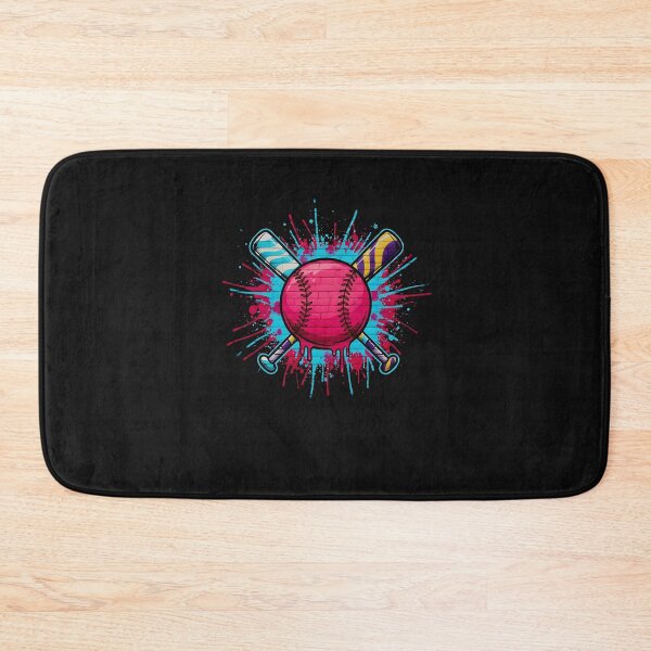 Item preview, Pink Drip Baseball  designed and sold by MOHITSALVI.