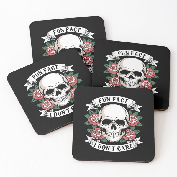 Item preview, Fun Fact I Don't Care Funny Skeleton Sarcastic designed and sold by JonBarnes22.