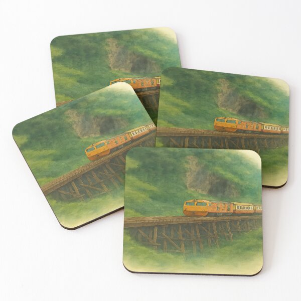 Item preview, Train Bridge Watercolor designed and sold by DinsignStudio.