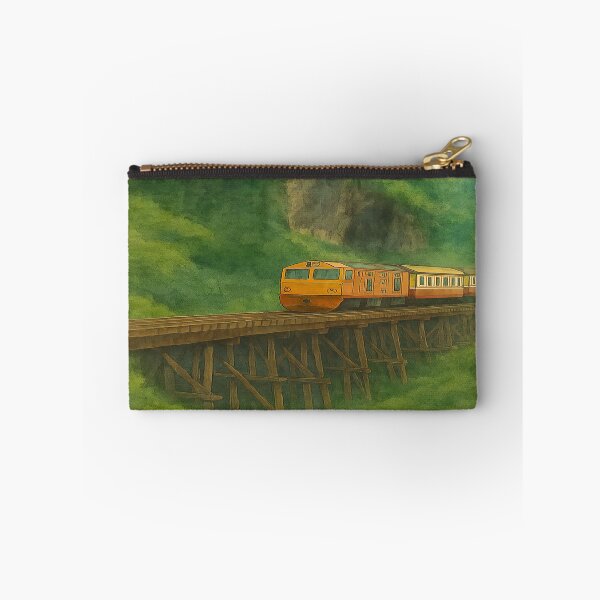 Item preview, Train Bridge Watercolor designed and sold by DinsignStudio.