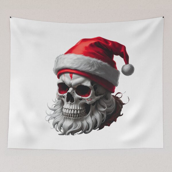 Item preview, Santa Skull designed and sold by Threadcart79.