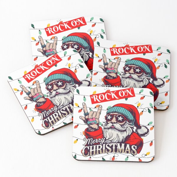 Item preview, Rock On Merry Christmas. Cheeky Christmas. designed and sold by PathOriginals.