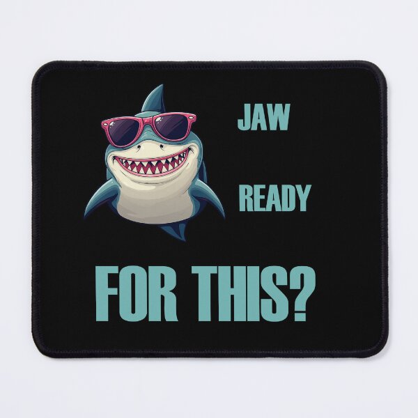 Item preview, Cool Shark T-Shirt – Jaw Ready For This? designed and sold by LarryMBrown.