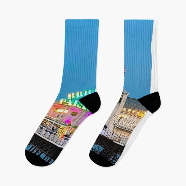 Item preview, Evening at Columbia Sportswear lBrighton Palace Pier designed and sold by Giuliaclimb.