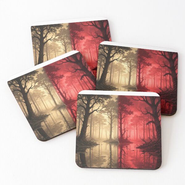 Item preview, Upside Down Forest – Stranger Things Inspired Dark Aesthetic Design designed and sold by Fandom Universe.