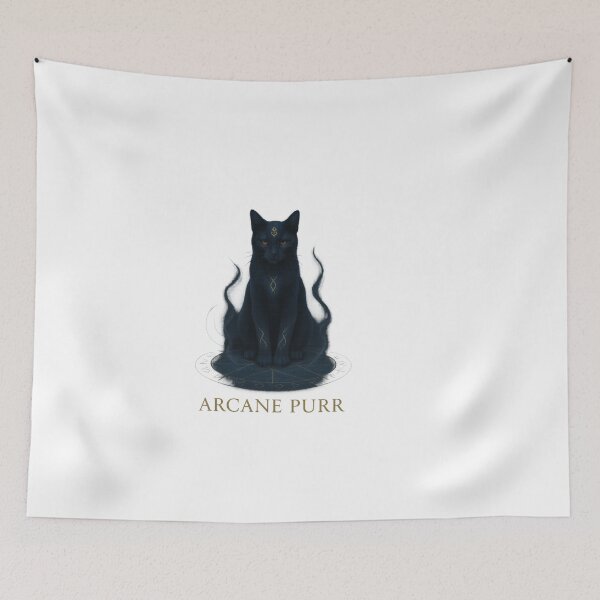 Item preview, Voidpurr - Arcane Purr Cat designed and sold by VOIDPURR.