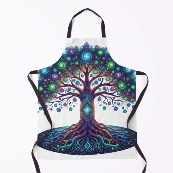 Item preview, Cosmic Tree of Life: Galactic Roots, Spiritual Swirls & Vibrant Energy designed and sold by MonaRose_Art.