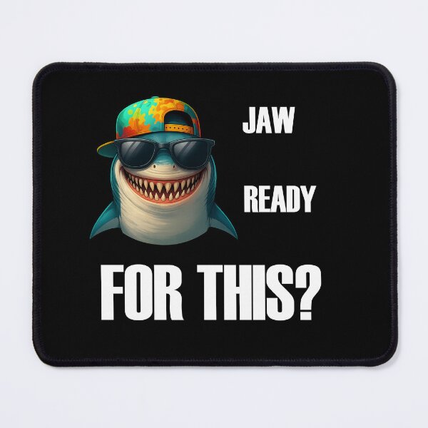 Item preview, Hip Shark T-Shirt – Jaw Ready For This? designed and sold by LarryMBrown.