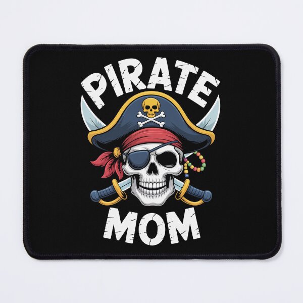 Item preview, Family Skull Pirate Mom designed and sold by TorjeARTStore.