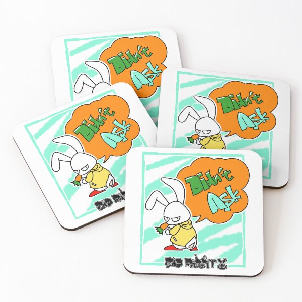 Item preview, BAD RABBIT SERIES – Deadpan Bunny Attitude Tees designed and sold by collectionA.