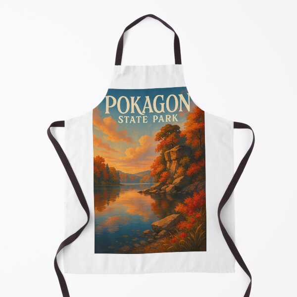 Item preview, Autumn Reflections at Pokagon State Park, Indiana designed and sold by Aryabek.