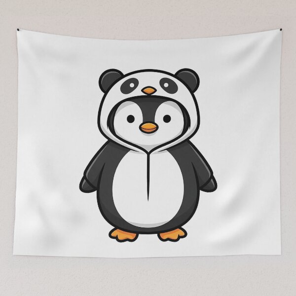 Item preview, Penguin Panda Onesie Cute Animal designed and sold by k3rstman1.