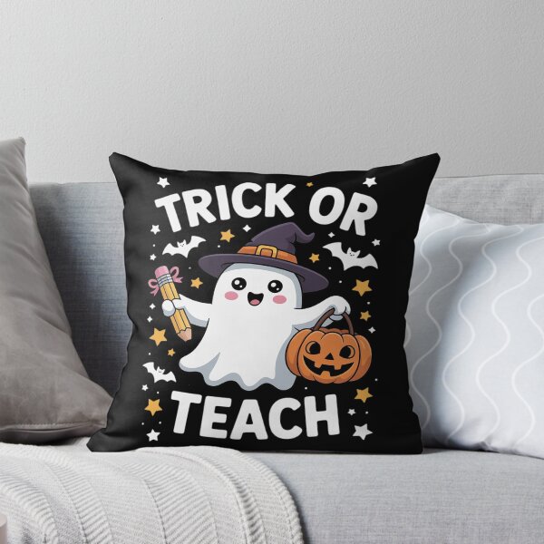 Item preview, Halloween Teacher For Women Trick Or Teach  designed and sold by HuValverdeArt.