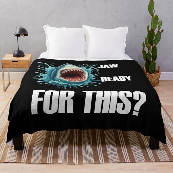 Item preview, Fierce Shark T-Shirt – Jaw Ready For This? designed and sold by LarryMBrown.
