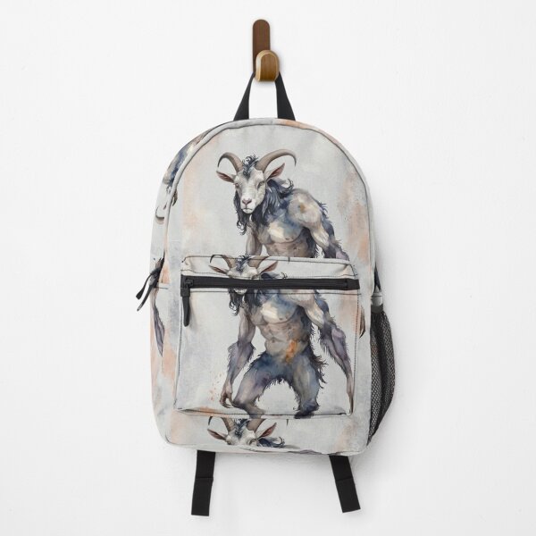 Item preview, Summoned goat demon creepy satanic monster art designed and sold by Vintage Designs +.