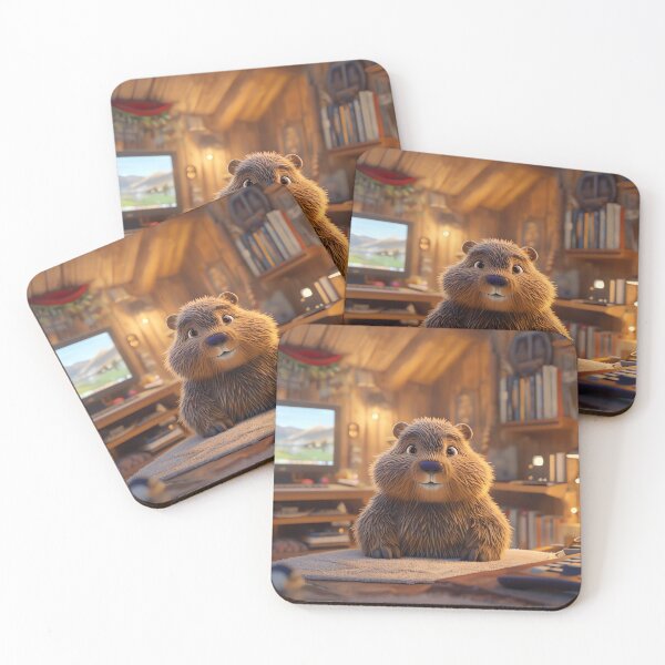 Item preview, Gamer Beaver Hideaway designed and sold by ONYX Pixee.