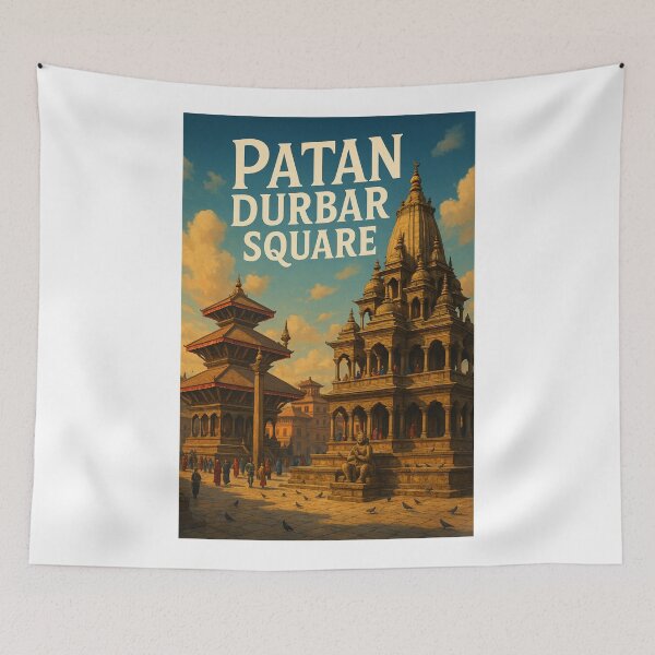 Item preview, Patan Durbar Square Temples in Lalitpur, Nepal designed and sold by Aryabek.