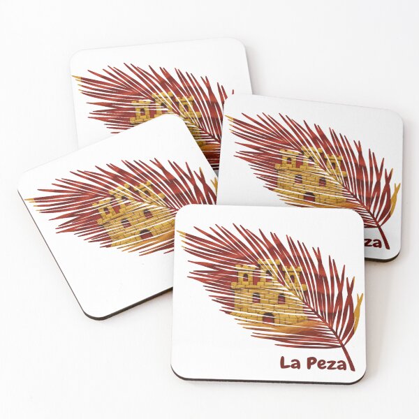 Item preview, Abstract Flag of La Peza – Feather Shape Design designed and sold by ArteJorge48.