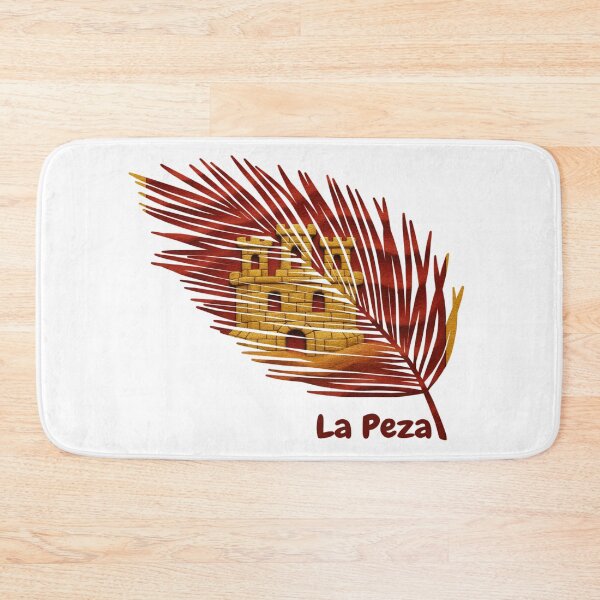 Item preview, Abstract Flag of La Peza – Feather Shape Design designed and sold by ArteJorge48.