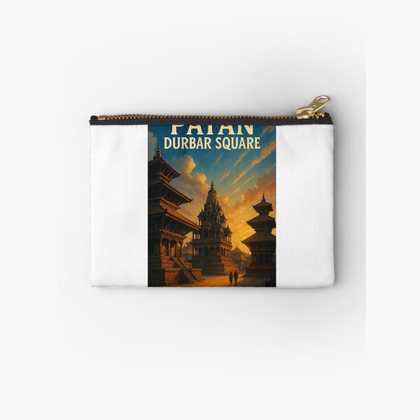Item preview, Patan Durbar Square Temples at Sunset in Lalitpur, Nepal designed and sold by Aryabek.