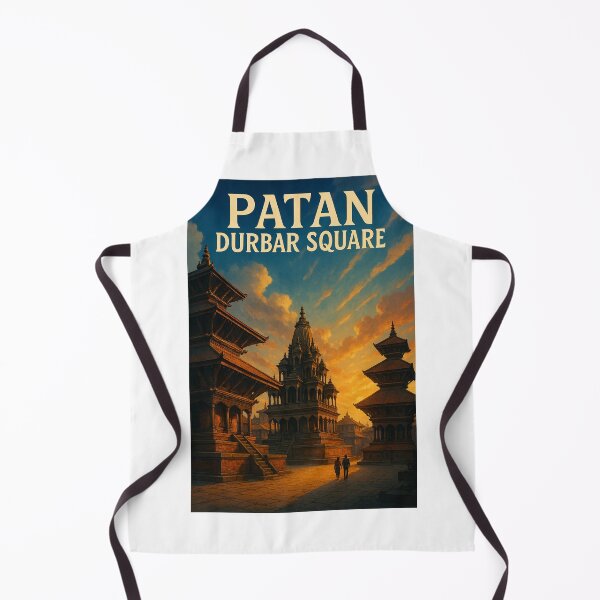 Item preview, Patan Durbar Square Temples at Sunset in Lalitpur, Nepal designed and sold by Aryabek.