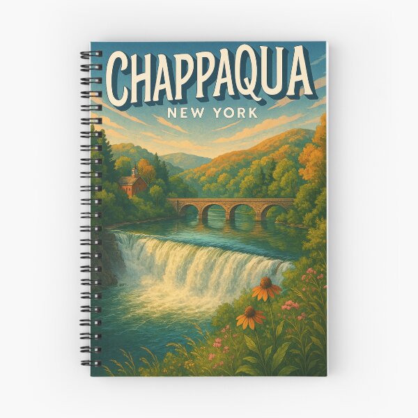 Item preview, Waterfall and Stone Bridge in Chappaqua, New York designed and sold by Aryabek.