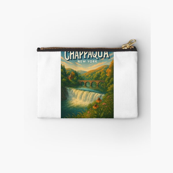 Item preview, Waterfall and Stone Bridge in Chappaqua, New York designed and sold by Aryabek.