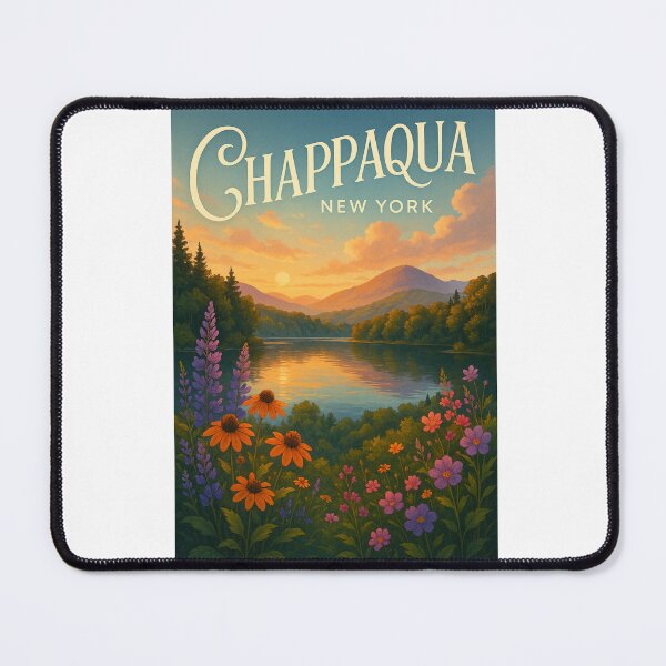 Item preview, Sunset Lake and Wildflowers in Chappaqua, New York designed and sold by Aryabek.
