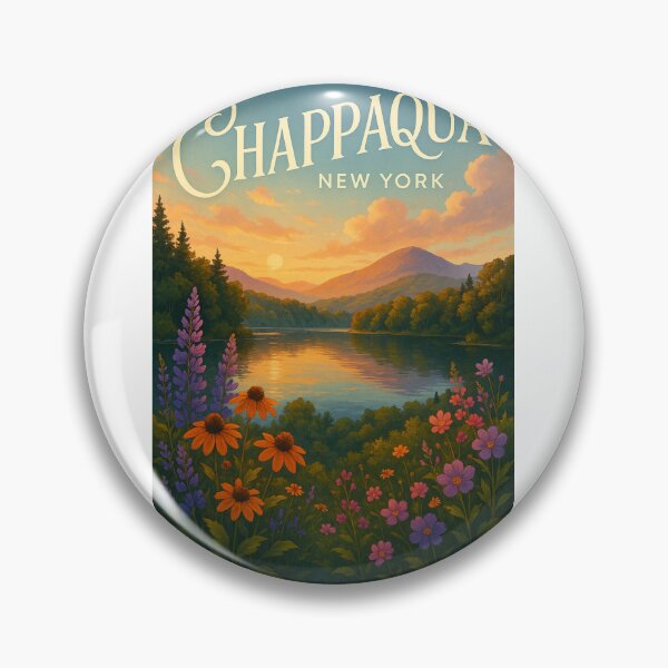 Item preview, Sunset Lake and Wildflowers in Chappaqua, New York designed and sold by Aryabek.
