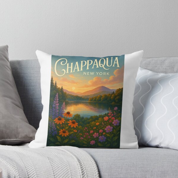 Item preview, Sunset Lake and Wildflowers in Chappaqua, New York designed and sold by Aryabek.