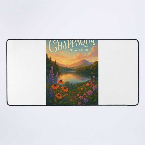 Item preview, Sunset Lake and Wildflowers in Chappaqua, New York designed and sold by Aryabek.