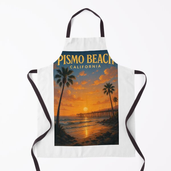 Item preview, Sunset at Pismo Beach Pier on the California Coast designed and sold by Aryabek.