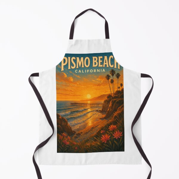 Item preview, Pismo Beach Cliffs and Ocean Sunset in California designed and sold by Aryabek.