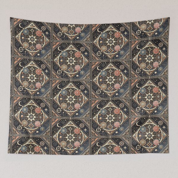 Item preview, Sacred Geometry Cosmic Mandala – Celestial Abstract Pattern Art designed and sold by Dogandesighn.