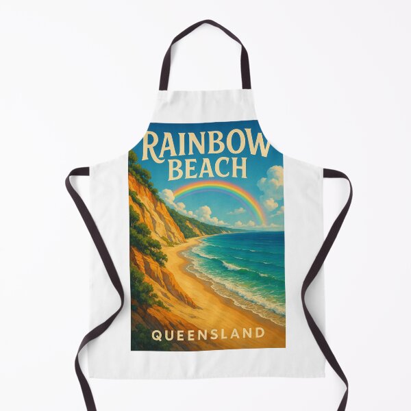 Item preview, Rainbow Beach Cliffs and Shoreline in Queensland, Australia designed and sold by Aryabek.