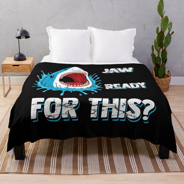 Item preview, Powerful Shark T-Shirt – Jaw Ready For This? designed and sold by LarryMBrown.