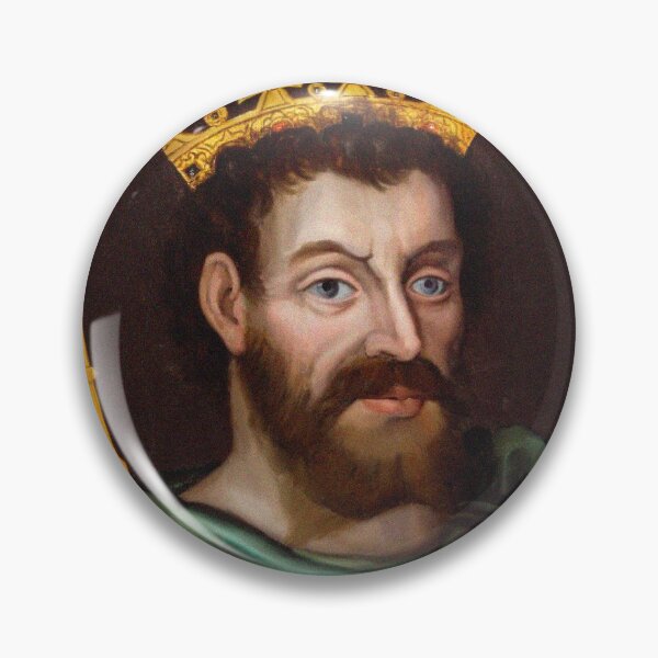 Item preview, Medieval portrait of King John I of England designed and sold by Vintage Designs +.
