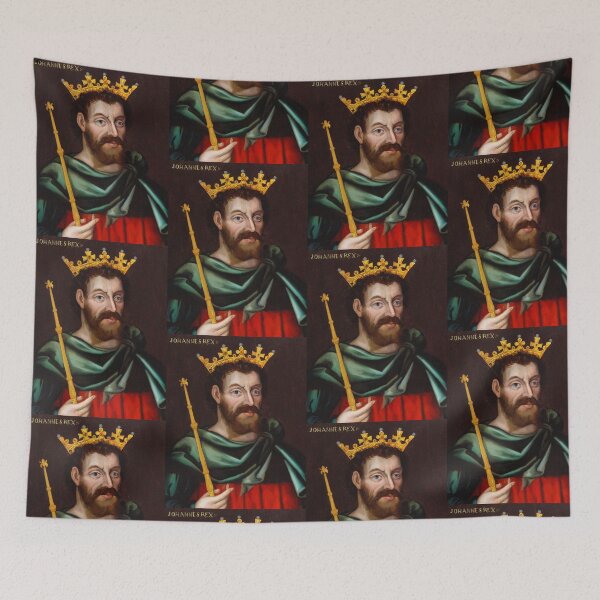 Item preview, Medieval portrait of King John I of England designed and sold by Vintage Designs +.