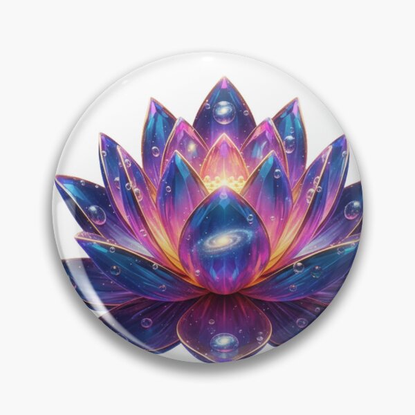 Item preview, Cosmic Lotus Bloom: Galactic Nebula & Spiritual Dewdrop Art designed and sold by MonaRose_Art.