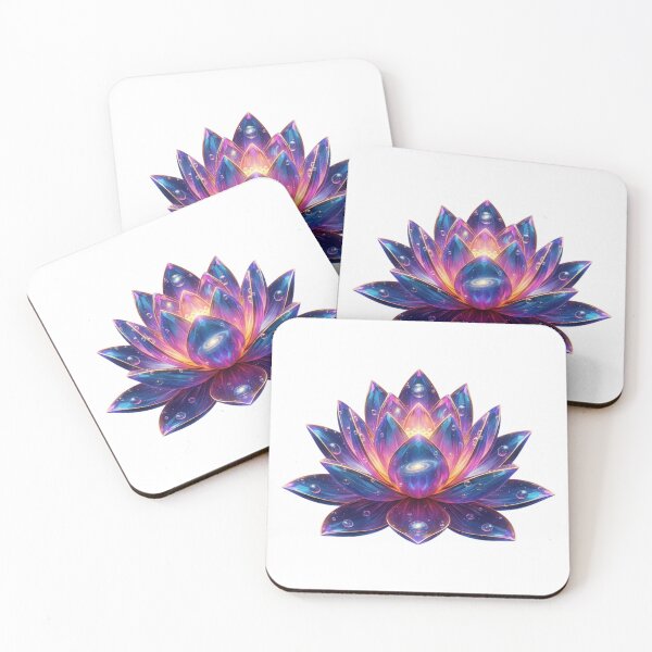 Item preview, Cosmic Lotus Bloom: Galactic Nebula & Spiritual Dewdrop Art designed and sold by MonaRose_Art.