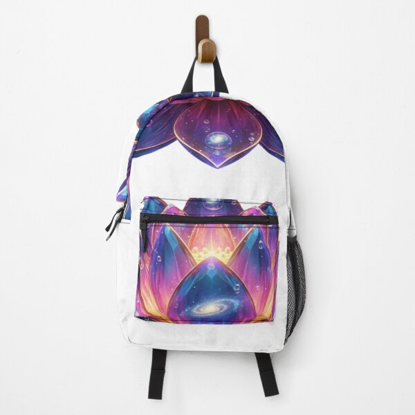 Item preview, Cosmic Lotus Bloom: Galactic Nebula & Spiritual Dewdrop Art designed and sold by MonaRose_Art.