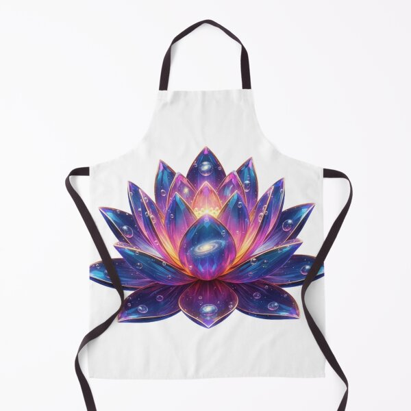 Item preview, Cosmic Lotus Bloom: Galactic Nebula & Spiritual Dewdrop Art designed and sold by MonaRose_Art.