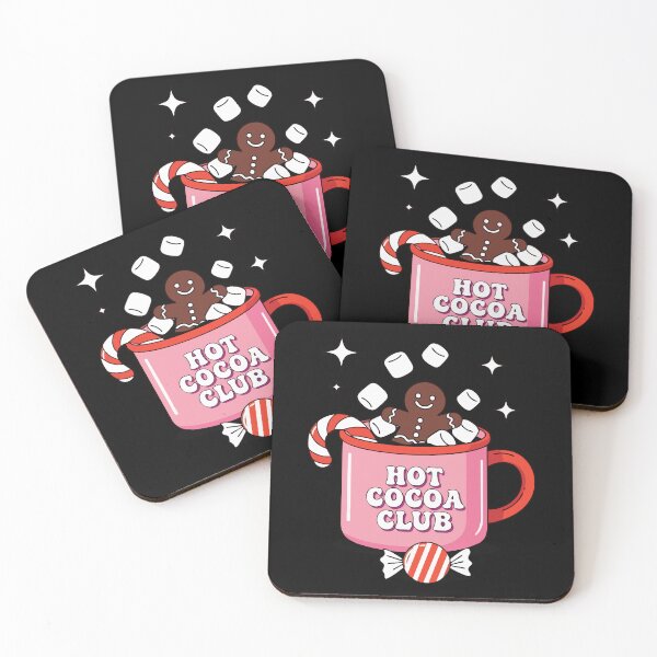 Item preview, Hot Cocoa Club Christmas Mug Design designed and sold by graphicnew.