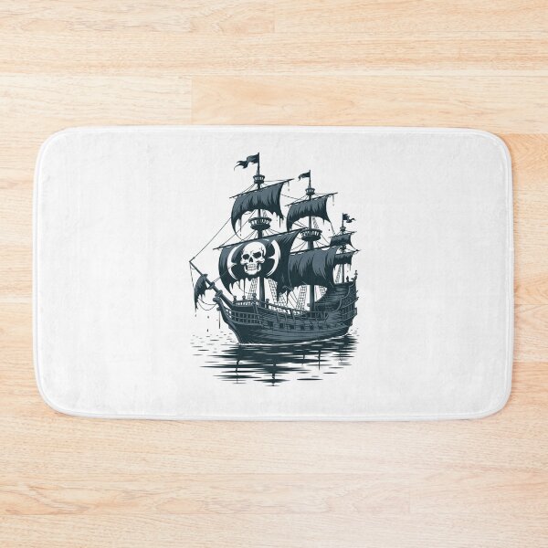 Item preview, Ghost Ship With Skull Argh Pirate designed and sold by TorjeARTStore.