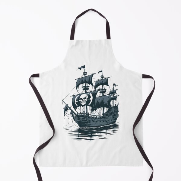 Item preview, Ghost Ship With Skull Argh Pirate designed and sold by TorjeARTStore.