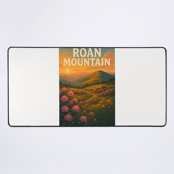 Item preview, Sunset over Roan Mountain Rhododendron Gardens, Tennessee designed and sold by Places On Earth.