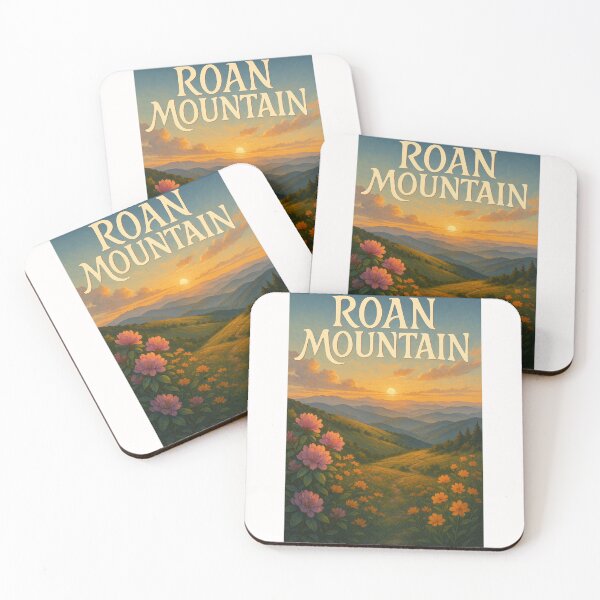 Item preview, Flowering Trail at Sunset on Roan Mountain, Appalachian Highlands designed and sold by Places On Earth.